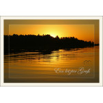 Trauerkarte „Sonnenuntergang
